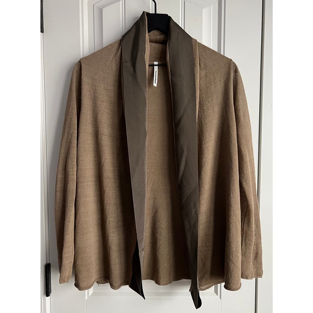 PierAntonioGaspari Lino Flax Cardigan - IT Size 46